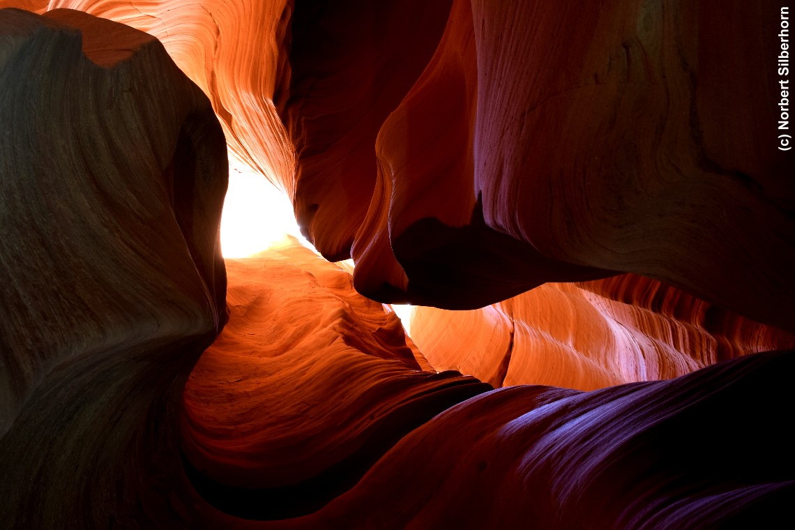 Canyon X bei Page (Arizona), USA, am 05.09.2018 um 11:32:19 
, &copy; Norbert Silberhorn