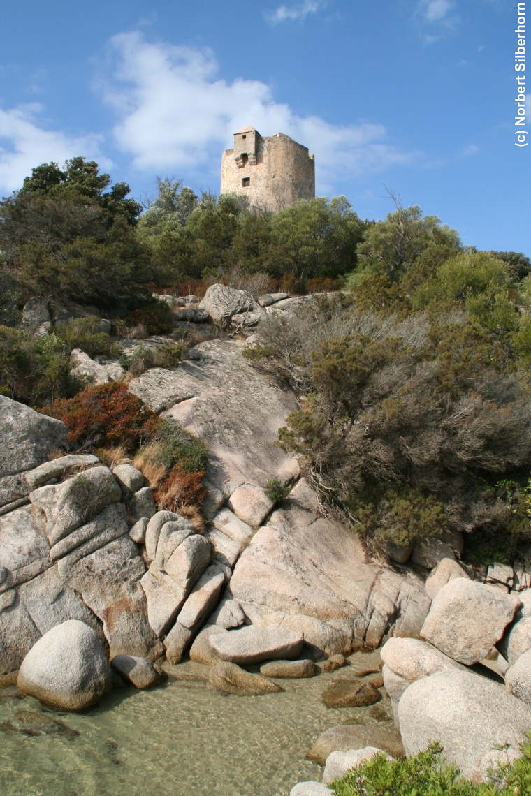 Turm bei Caldarello, Korsika, am 21.09.2008 um 11:09:24 
, &copy; Norbert Silberhorn